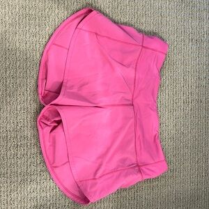 Lululemon Speed Up Shorts - Pink - Size 6